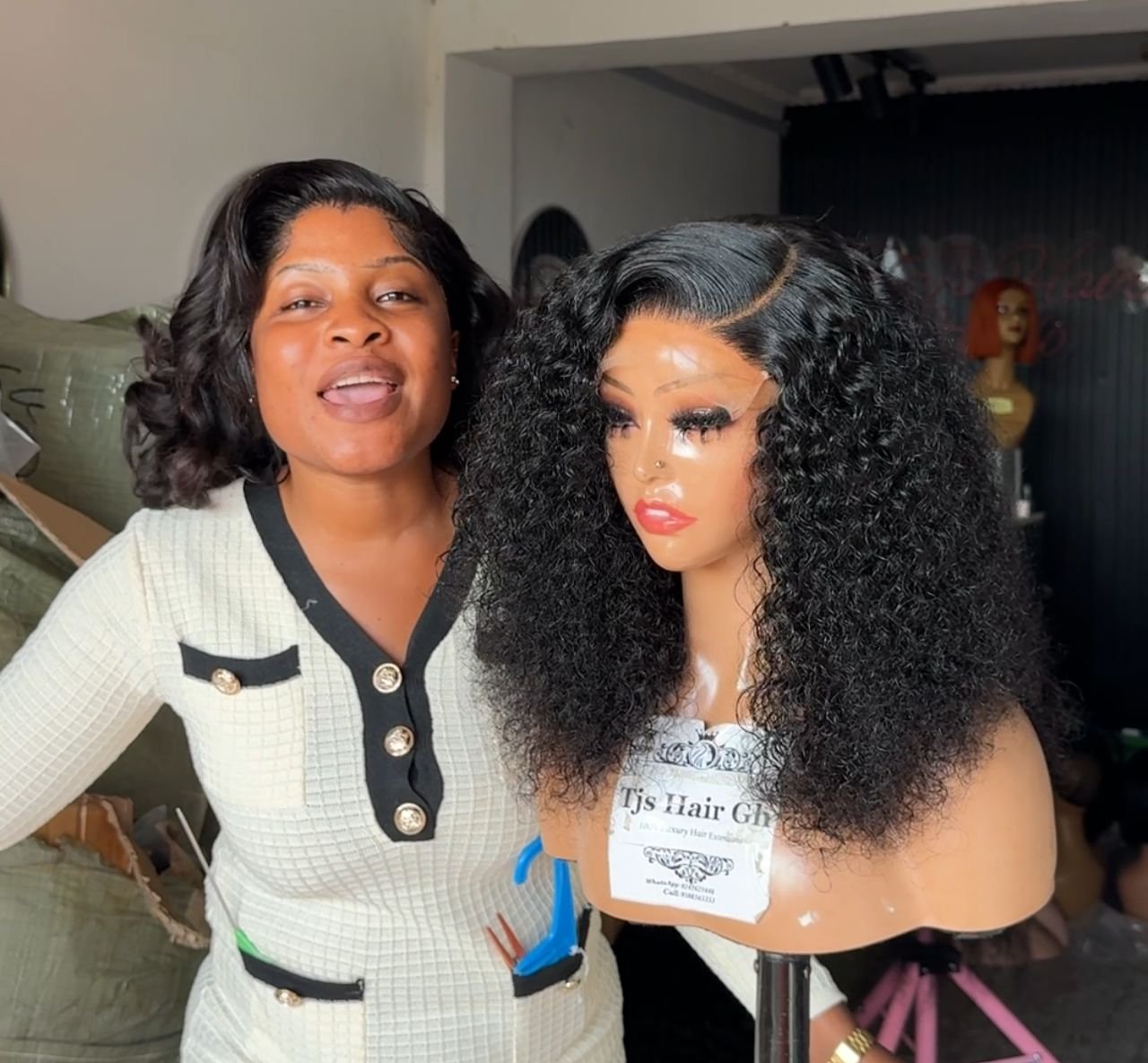 Mini Frontal Jerry Curl