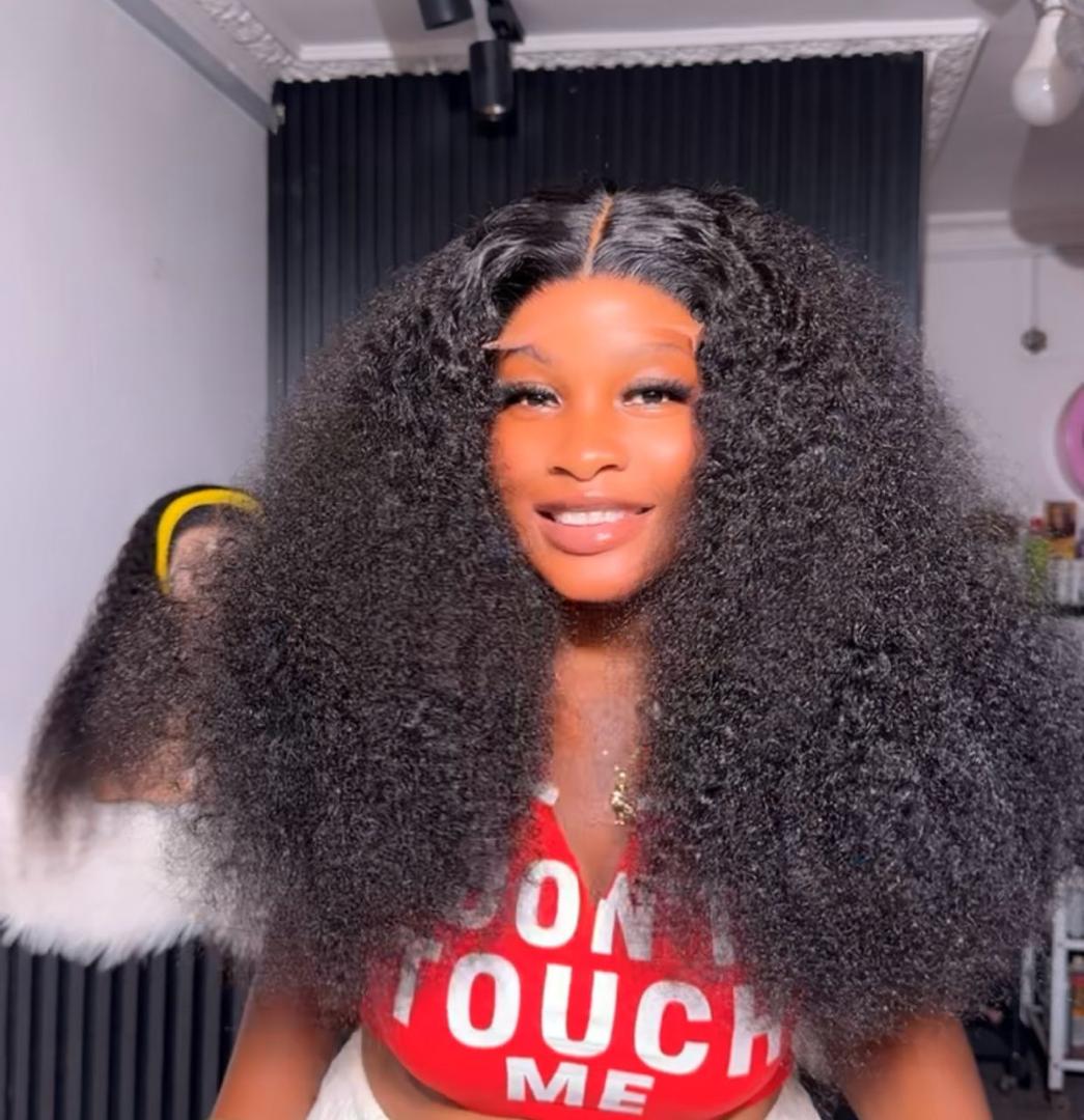 5x5 Mini Frontal RAW Luxury Curls  [ black ]