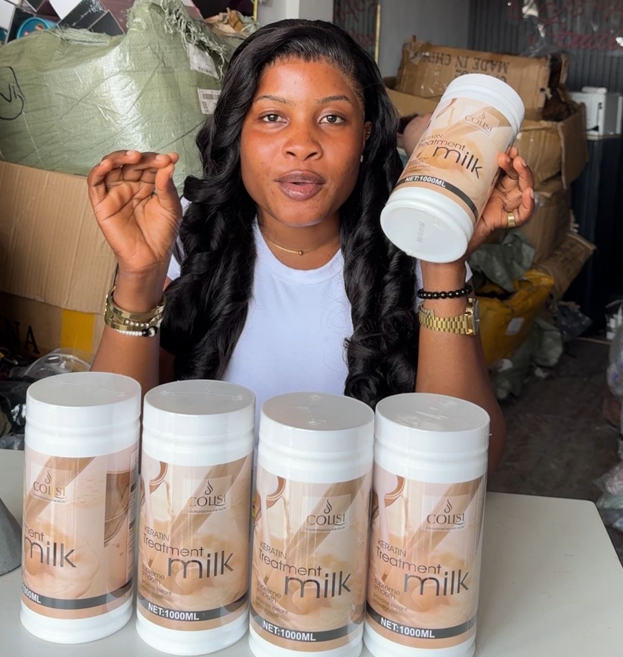 keratin Treatment Milk