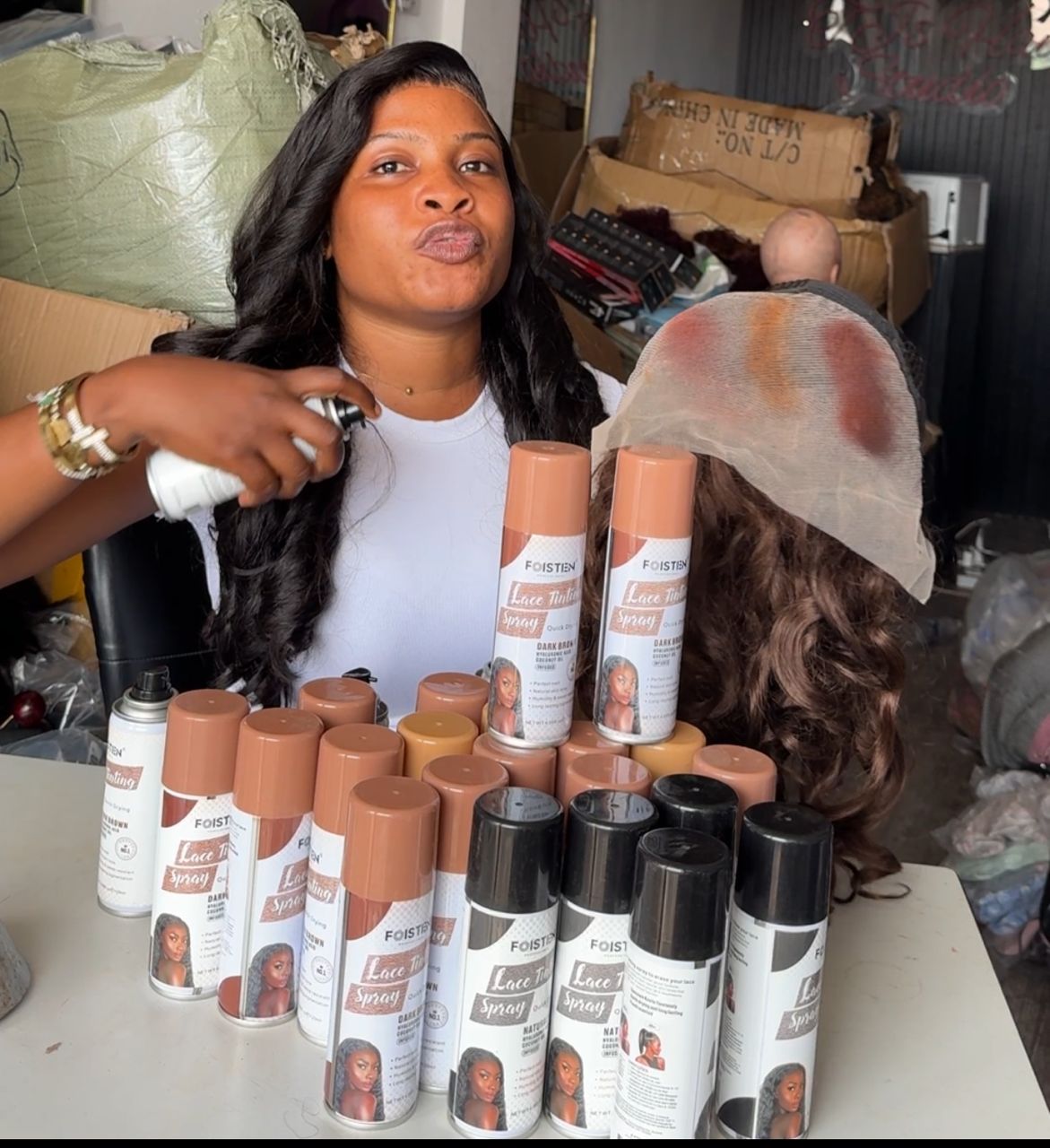 Foisten Lace Tint Spray
