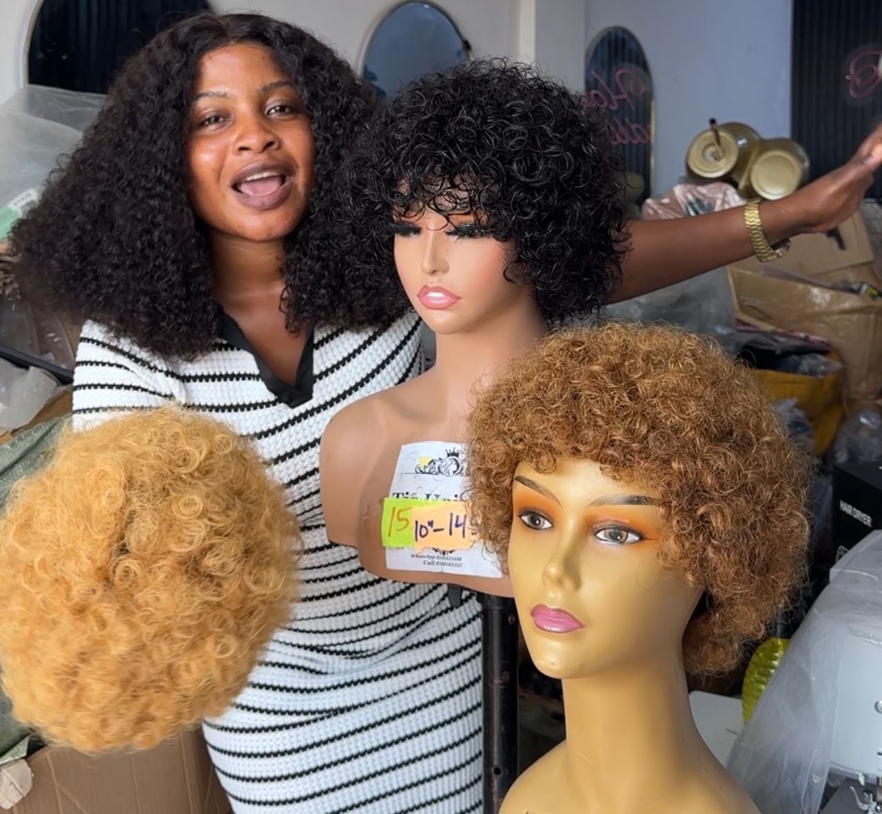 Human  Hair Wet Curl